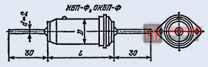 КБП-Ф 0.22 мкф 500/220 в 20 А Конденсаторы КБП-Ф 0.22 мкф 500/220 в 20 А