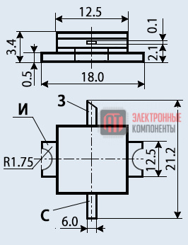 3П915А-2 Транзисторы 3П915А-2