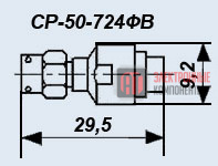 СР-50-724ФВ Разъемы серии СР50, СР75, СРГ50, СРГ75 СР-50-724ФВ