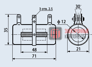 ПЭВР-30 680 Резисторы ПЭВР-30 680