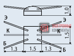 2ТС393А-1 Транзисторы 2ТС393А-1